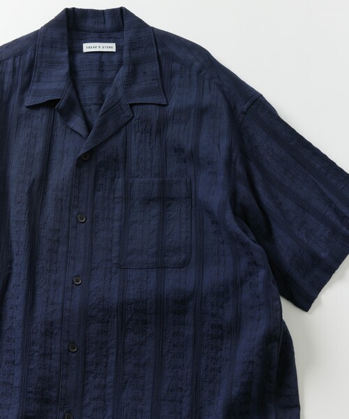 ☆レア☆Gramicci×FREAK'S STORE☆別注 オープンカラーシャツ Gramicci × FREAK'S STORE 別注！シームレス オープン カラー