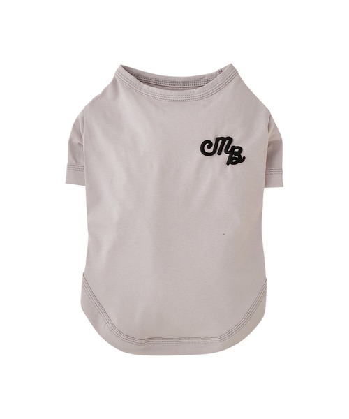 MANDARINE BROTHERS（マンダリンブラザーズ）の「パフィーロゴクールTシャツ/小型犬/M/MD/L（ペットウェア・レディース・ブルー系その他/コーラル/ライトグレー/アイボリー・M/MD/L）」の12枚目の写真