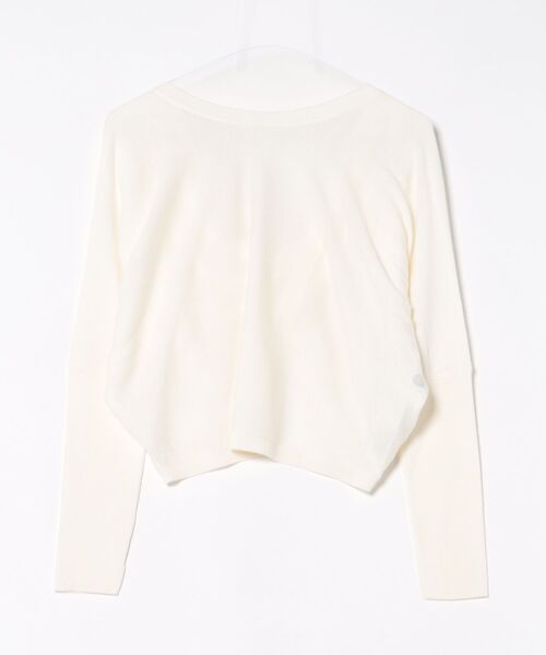 ALLSAINTS(オールセインツ)の「JULIEANA V NECK WRAP JUMPER | JULIEANA Vネック ラップ ニット・セーター(ニット/セーター・レディース・ホワイト・S/M/L/XS)」の9枚目の写真