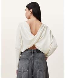 JULIEANA V NECK WRAP JUMPER | JULIEANA Vネック ラップ ニット・セーター