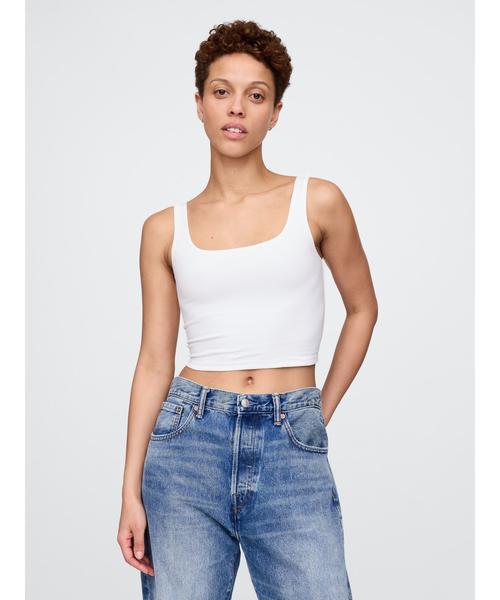 レーヨンカシミヤジャージー キャミソール　セット ジャージーキャミソール 2枚セット - ライトピンク／ホワイト