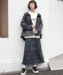 ニットジャカードスカート