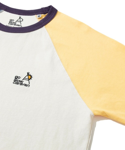 go slow caravan(ゴースローキャラバン)の「USA/C CRAZY 8分袖 BB TEE(Tシャツ/カットソー・メンズ・その他1/その他2・MEDIUM/LARGE/X-LARGE)」の5枚目の写真