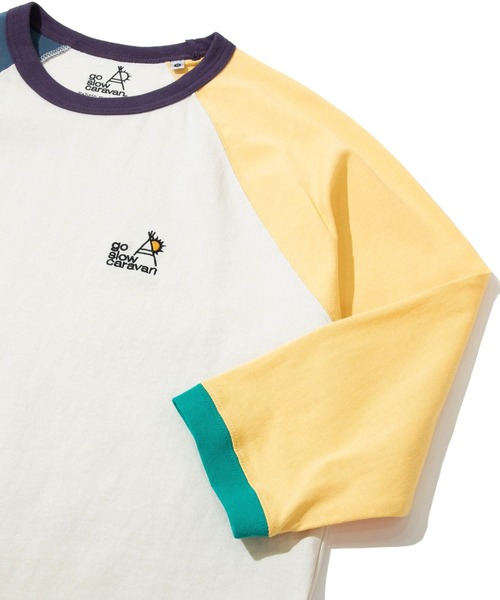 go slow caravan(ゴースローキャラバン)の「USA/C CRAZY 8分袖 BB TEE(Tシャツ/カットソー・メンズ・その他1/その他2・MEDIUM/LARGE/X-LARGE)」の6枚目の写真