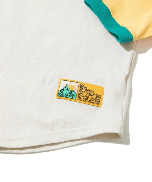 go slow caravan(ゴースローキャラバン)の「USA/C CRAZY 8分袖 BB TEE(Tシャツ/カットソー・メンズ・その他1/その他2・MEDIUM/LARGE/X-LARGE)」の7枚目の写真