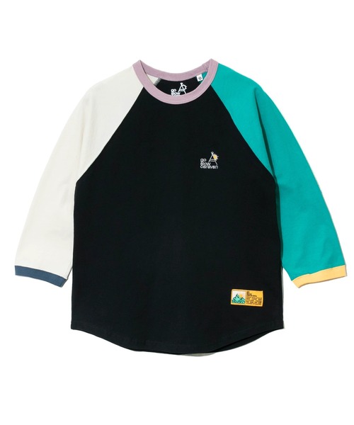 go slow caravan(ゴースローキャラバン)の「USA/C CRAZY 8分袖 BB TEE(Tシャツ/カットソー・メンズ・その他1/その他2・MEDIUM/LARGE/X-LARGE)」の11枚目の写真