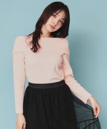 オフショルダー」に該当するピンク/桃色系のファッション通販 - ZOZOTOWN
