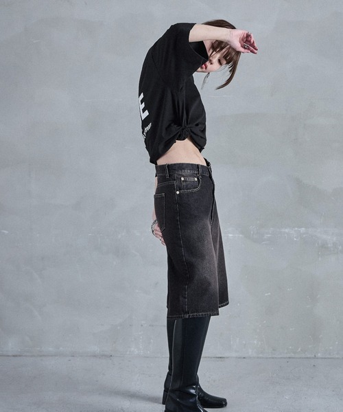 Fashion Letter(ファッションレター)の「ロゴプリントTee(Tシャツ/カットソー・レディース・ブラック/オフホワイト・M)」の9枚目の写真
