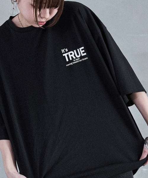 Fashion Letter(ファッションレター)の「ロゴプリントTee(Tシャツ/カットソー・レディース・ブラック/オフホワイト・M)」の15枚目の写真