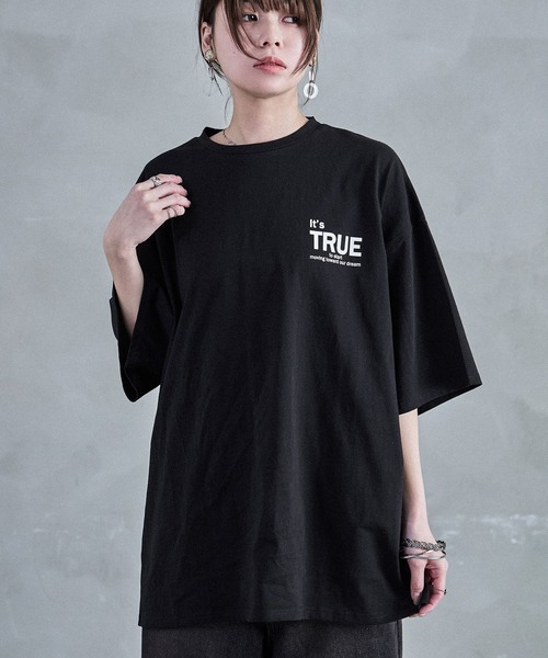 Fashion Letter(ファッションレター)の「ロゴプリントTee(Tシャツ/カットソー・レディース・ブラック/オフホワイト・M)」の16枚目の写真