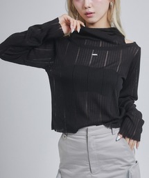 ENVYM | シアーアンサンブルトップス(Tシャツ/カットソー)