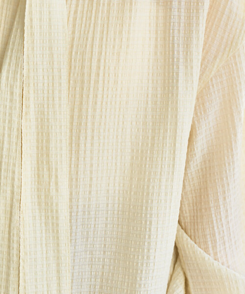 Kastane（カスタネ）の「ギンガムボータイブラウス（シャツ/ブラウス・レディース・アイボリー/ピンク/グレー・FREE）」の22枚目の写真