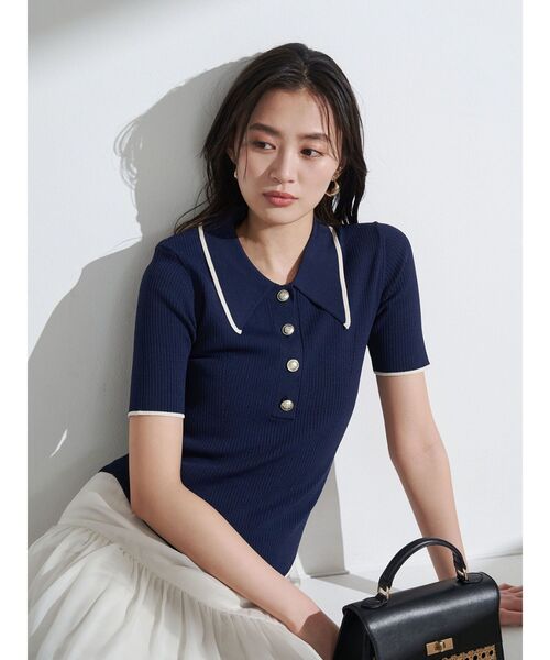 【48】Blumarine ♡ ハイネック セーター ブルマリン タグ付き 新品 洗える】ソフトカシミヤミックス ハイネックニット （ニット