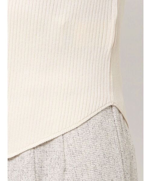 LAGUNAMOON(ラグナムーン)の「カラーネックラインニットプルオーバー(ニット/セーター・レディース・ブルー/ネイビー/アイボリー・FREE)」の13枚目の写真