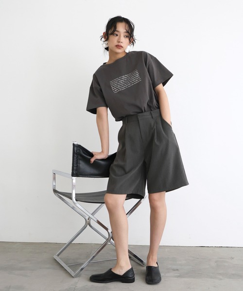 Tシャツ・カットソー 2000ARCHIVES BLESSED T 5BJH1602 箔プリントロゴTシャツ（Tシャツ/カットソー）｜hellam（へラム