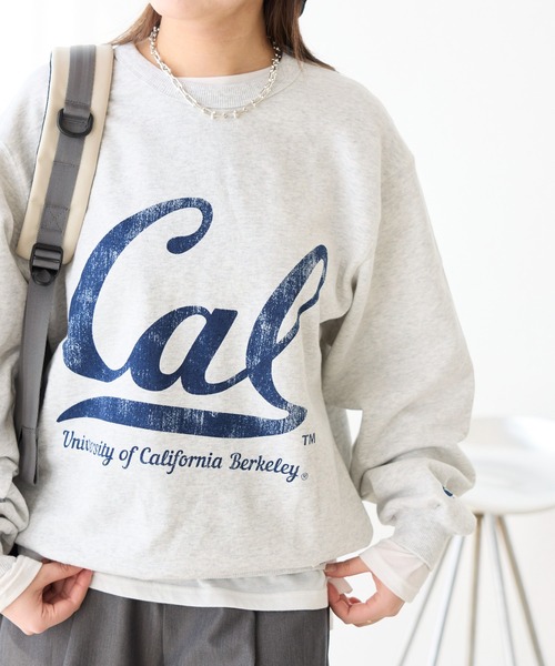 ROPE' PICNIC(ロペピクニック)の「【DISCUS ATHLETIC/ディスカスアスレチック】カレッジスウェット(スウェット・レディース・グレー系その他/チャコールグレー/グレー/ターコイズブルー・38)」の3枚目の写真