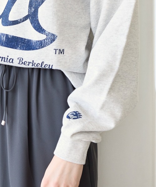 ROPE' PICNIC(ロペピクニック)の「【DISCUS ATHLETIC/ディスカスアスレチック】カレッジスウェット(スウェット・レディース・グレー系その他/チャコールグレー/グレー/ターコイズブルー・38)」の17枚目の写真
