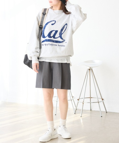 ROPE' PICNIC(ロペピクニック)の「【DISCUS ATHLETIC/ディスカスアスレチック】カレッジスウェット(スウェット・レディース・グレー系その他/チャコールグレー/グレー/ターコイズブルー・38)」の19枚目の写真