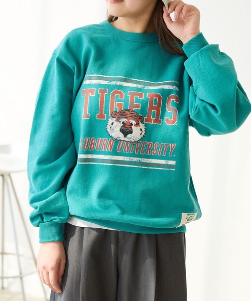 ROPE' PICNIC(ロペピクニック)の「【DISCUS ATHLETIC/ディスカスアスレチック】カレッジスウェット(スウェット・レディース・グレー系その他/チャコールグレー/グレー/ターコイズブルー・38)」の12枚目の写真