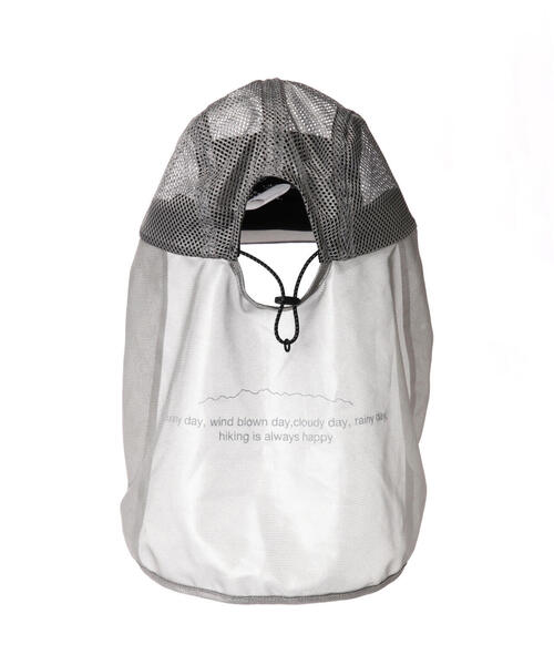 and wander（アンドワンダー）の「and wander/アンドワンダー　silver mesh cap シルバーメッシュキャップ（キャップ・メンズ・シルバー・F）」の14枚目の写真