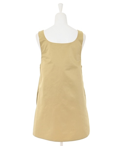 Narcissus(ナルシス)の「トレンチミニワンピース(ワンピース・レディース・ベージュ/ブラック・FREE)」の10枚目の写真