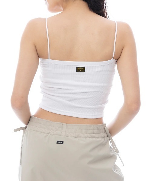 RVCA(ルーカ)の「RVCA レディース RECESSION TUBE TOP 【2025年春夏モデル】/ルーカキャミソールトップス(キャミソール・レディース・ライトブルー/ブラック/ホワイト・SMALL/LARGE/MEDIUM)」の2枚目の写真