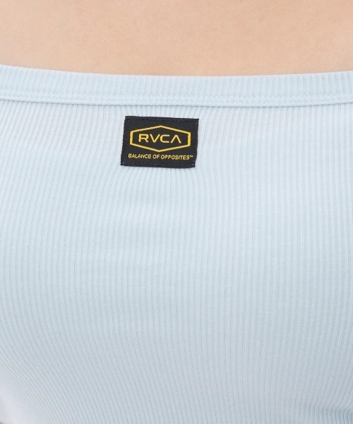 RVCA(ルーカ)の「RVCA レディース RECESSION TUBE TOP 【2025年春夏モデル】/ルーカキャミソールトップス(キャミソール・レディース・ライトブルー/ブラック/ホワイト・SMALL/LARGE/MEDIUM)」の10枚目の写真