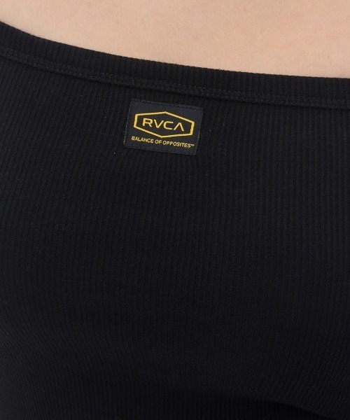 RVCA(ルーカ)の「RVCA レディース RECESSION TUBE TOP 【2025年春夏モデル】/ルーカキャミソールトップス(キャミソール・レディース・ライトブルー/ブラック/ホワイト・SMALL/LARGE/MEDIUM)」の7枚目の写真