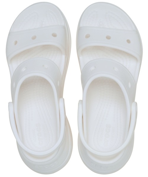 crocs(クロックス)の「クロックス ベイ サンダル / crocs Bae Sandal(サンダル・レディース・ブラック/ライトパープル/ホワイト・22cm/21cm/24cm/23cm/27cm/26cm/25cm)」の14枚目の写真