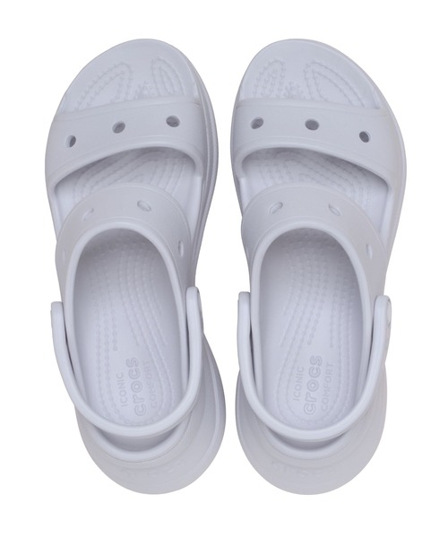 crocs(クロックス)の「クロックス ベイ サンダル / crocs Bae Sandal(サンダル・レディース・ブラック/ライトパープル/ホワイト・22cm/21cm/24cm/23cm/27cm/26cm/25cm)」の10枚目の写真