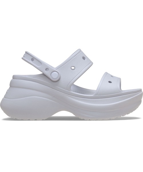 crocs(クロックス)の「クロックス ベイ サンダル / crocs Bae Sandal(サンダル・レディース・ブラック/ライトパープル/ホワイト・22cm/21cm/24cm/23cm/27cm/26cm/25cm)」の9枚目の写真