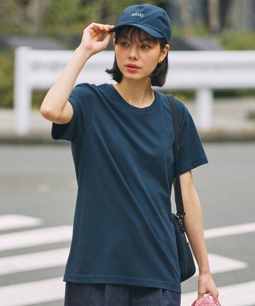 AIGLE(エーグル)の「速乾 UVカット ワンポイントロゴ 半袖Tシャツ(Tシャツ/カットソー・メンズ・ホワイト/ブラウン/イエロー/ダークブルー・L/XL/S/M)」の8枚目の写真