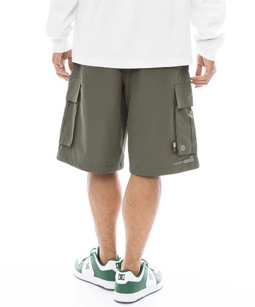 ELEMENT(エレメント)の「ELEMENT メンズ SHOD SHORTS CA05 WR ショートパンツ 【2025年春夏モデル】/エレメント撥水ウエストゴムカーゴショートパンツ(その他パンツ・メンズ・ブラック/オリーブ・MEDIUM/LARGE/X-LARGE)」の12枚目の写真