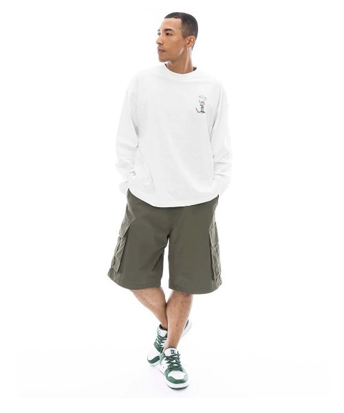 ELEMENT(エレメント)の「ELEMENT メンズ SHOD SHORTS CA05 WR ショートパンツ 【2025年春夏モデル】/エレメント撥水ウエストゴムカーゴショートパンツ(その他パンツ・メンズ・ブラック/オリーブ・MEDIUM/LARGE/X-LARGE)」の11枚目の写真