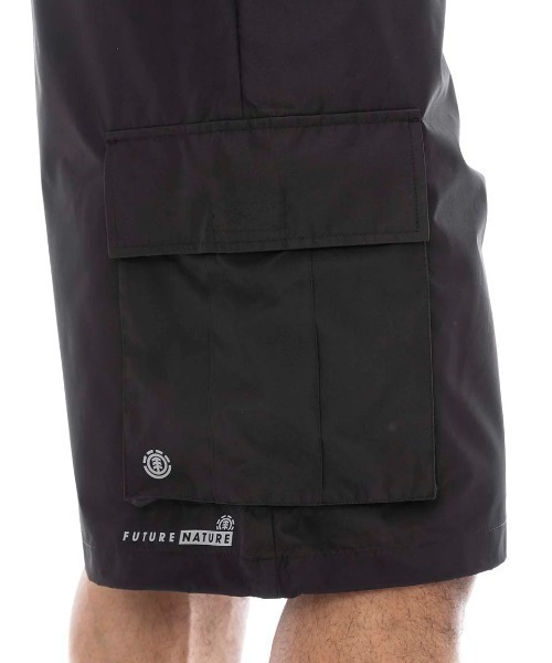 ELEMENT(エレメント)の「ELEMENT メンズ SHOD SHORTS CA05 WR ショートパンツ 【2025年春夏モデル】/エレメント撥水ウエストゴムカーゴショートパンツ(その他パンツ・メンズ・ブラック/オリーブ・MEDIUM/LARGE/X-LARGE)」の4枚目の写真