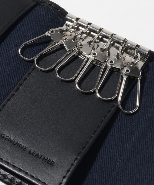 TOMMY HILFIGER（トミーヒルフィガー）の「【TOMMY HILFIGER/トミーヒルフィガー】Yen 6 Hook Keycase / 6連キーケース（キーケース/キーアクセサリー・メンズ・ブラック・FREE）」の3枚目の写真