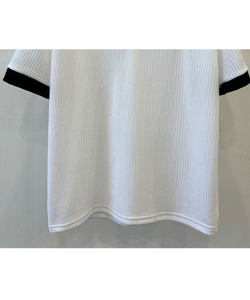 NANAHACHI（ナナハチ）の「ポロ配色リブトップス（Tシャツ/カットソー・レディース・ベージュ/ブラック/スカイブルー/アイボリー・FREE）」の20枚目の写真