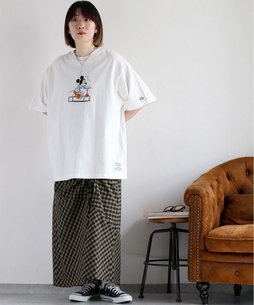 cepo（セポ）の「チェックドロストキャミワンピース（ワンピース・レディース・チャコールグレー/カーキ・M）」の4枚目の写真