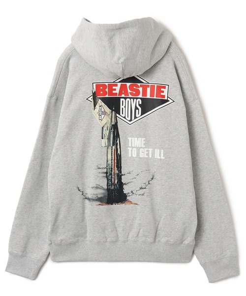 Beastie Boys x atmos スウェットフーディ XL Beastie Boys × atmos LICENSED TO ILL SWEAT HOODIE / ビースティ