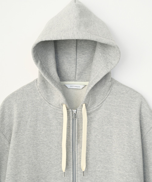 VICTIM（ヴィクティム）の「VICTIM ヴィクティム / WIDE ZIP PARKA ワイドジップパーカー / VTM-25-CS-001（パーカー・メンズ・ブラック/オートミール/グレー・2/3/1）」の10枚目の写真