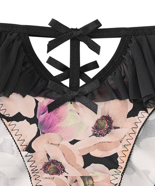 ブラーフラワー ハーフバックショーツ（ショーツ）｜aimerfeel