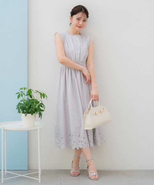 セール】レース刺繍ワンピ（ワンピース）｜Noela（ノエラ）の