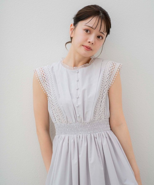 セール】レース刺繍ワンピ（ワンピース）｜Noela（ノエラ）の