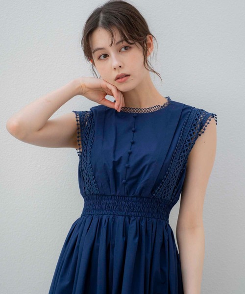 セール】レース刺繍ワンピ（ワンピース）｜Noela（ノエラ）の
