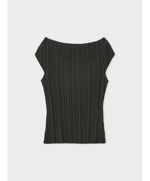 MIESROHE（ミースロエ）の「ｼｭﾘﾝｸﾌﾚﾝﾁﾆｯﾄﾄｯﾌﾟｽ（ニット/セーター・レディース・チャコールグレー/アイボリー/レッド・FREE）」の17枚目の写真