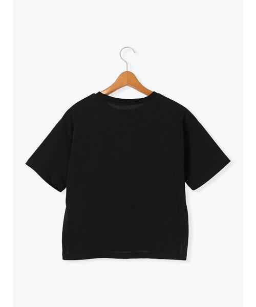 セール】【接触冷感】筆記体ロゴプリントTシャツ《2025summer