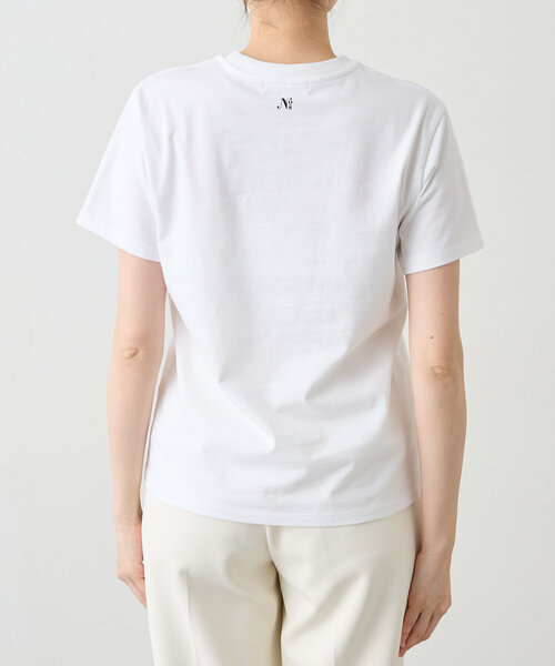 VTMNTSティーシャツ人気デザインホワイト セール】【Drawing Numbers】コンセプトメッセージTシャツ(T
