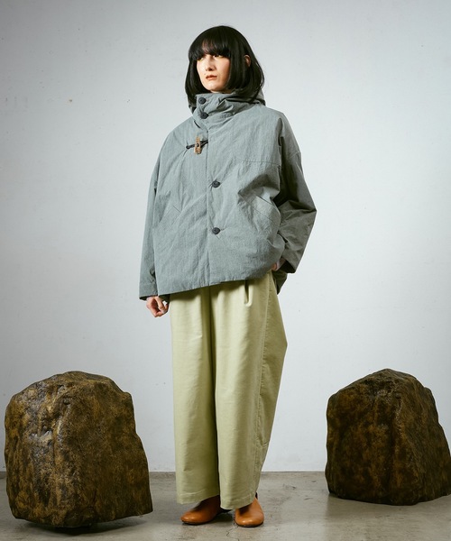 Dulcamara（ドゥルカマラ）の「エイジングRIPクロスパデッドダッフルショートCT（その他アウター・メンズ・カーキ系/ベージュ・0/1）」の16枚目の写真