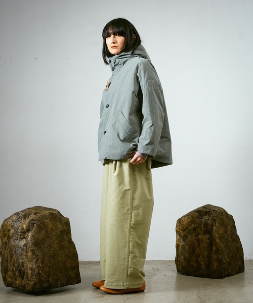 Dulcamara（ドゥルカマラ）の「エイジングRIPクロスパデッドダッフルショートCT（その他アウター・メンズ・カーキ系/ベージュ・0/1）」の17枚目の写真