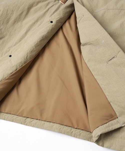 Dulcamara（ドゥルカマラ）の「エイジングRIPクロスパデッドダッフルショートCT（その他アウター・メンズ・カーキ系/ベージュ・0/1）」の9枚目の写真